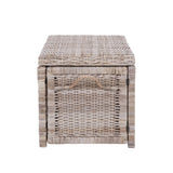 Jacob 30" Wicker Storage Trunk