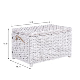 Jacob 30" Wicker Storage Trunk
