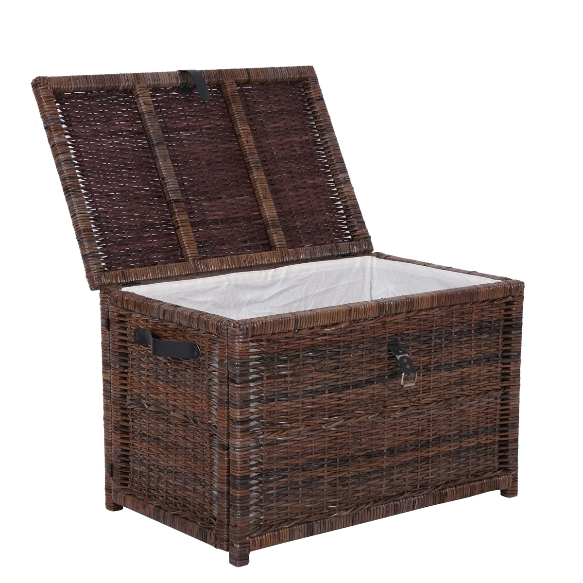Michael 35" Wicker Storage Trunk