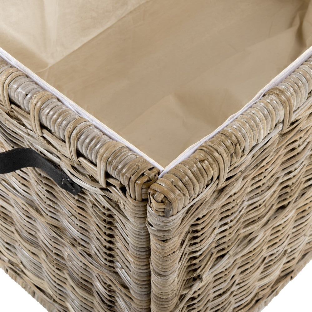 Michael 35" Wicker Storage Trunk