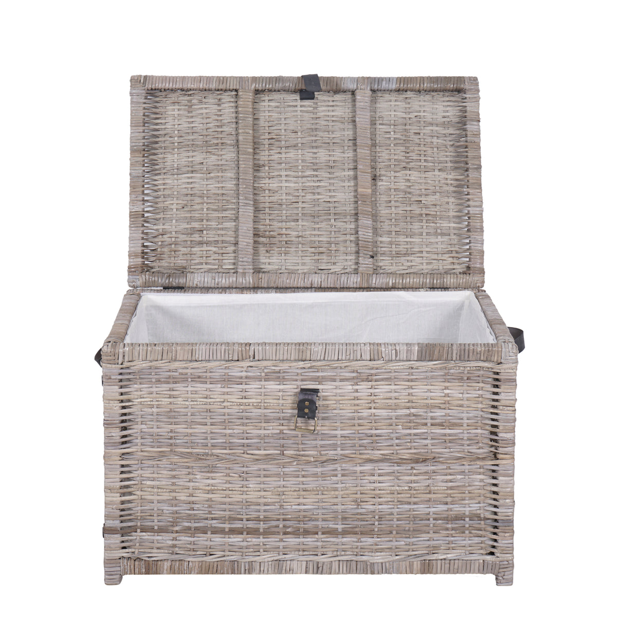 Michael 35" Wicker Storage Trunk