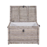 Michael 35" Wicker Storage Trunk