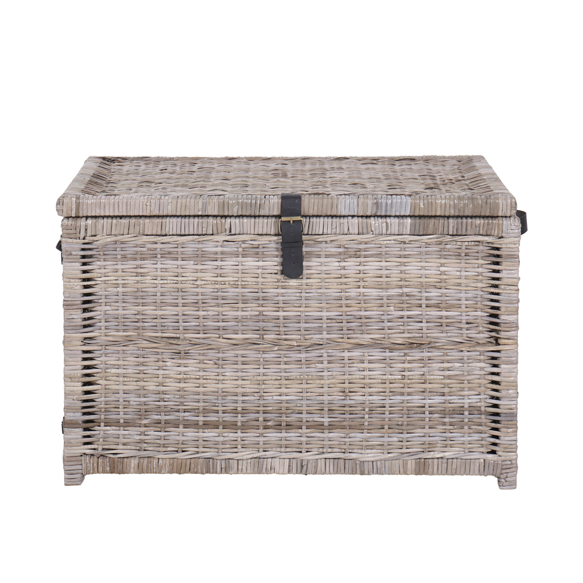 Michael 35" Wicker Storage Trunk