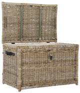 Michael 35" Wicker Storage Trunk