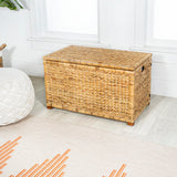 Anada Wicker Weave 30" Storage Trunk