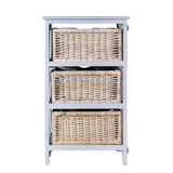 Eldridge 16.75" 3-Baskets Storage Chest