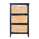 Eldridge 16.75" 3-Baskets Storage Chest