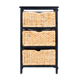 Eldridge 16.75" 3-Baskets Storage Chest