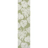 Livid High-Low Two-Tone Monstera Leaf Indoor/Outdoor Area Rug