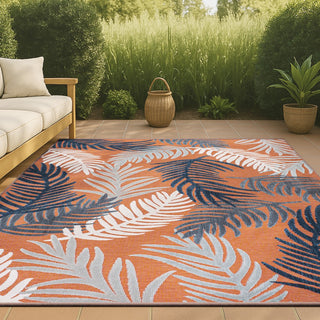 Tropical High-Low Tropical Palm Indoor/Outdoor Area Rug