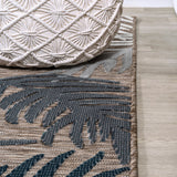 Tropical High-Low Tropical Palm Indoor/Outdoor Area Rug
