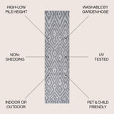 Cox Moroccan Diamond Indoor/outdoor Area Rug