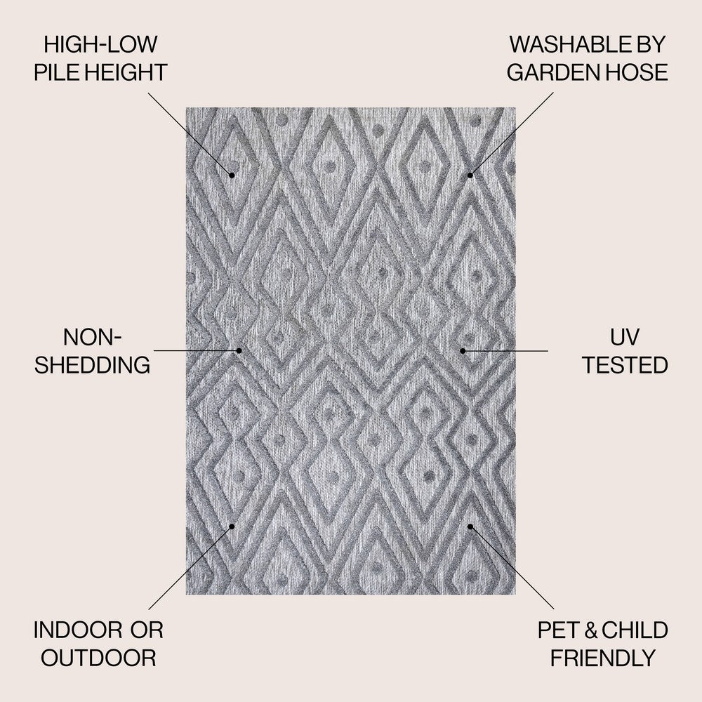 Cox Moroccan Diamond Indoor/outdoor Area Rug