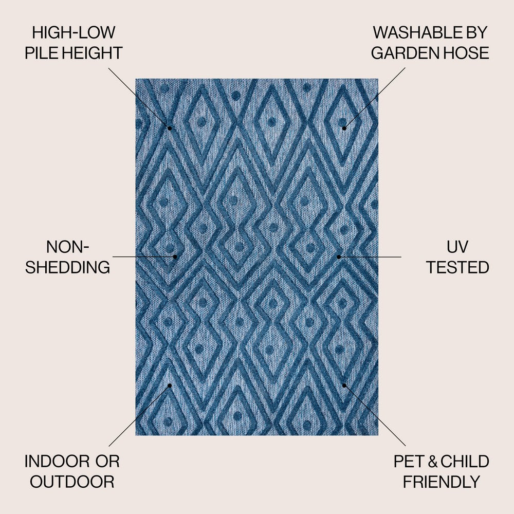 Cox Moroccan Diamond Indoor/outdoor Area Rug