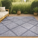 Oswald diamond Trellis Indoor/outdoor Area Rug