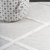 Oswald diamond Trellis Indoor/outdoor Area Rug