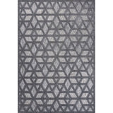 Celia neutral Geometric Indoor/outdoor Area Rug