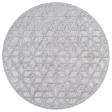 Celia neutral Geometric Indoor/outdoor Area Rug