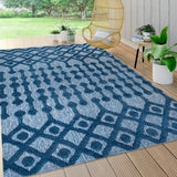 Shakespeare moroccan Diamond Indoor/outdoor Area Rug