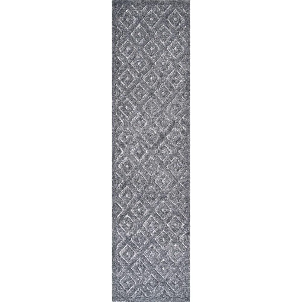 Zachariah neutral Diamond Trellis Indoor/outdoor Area Rug