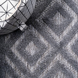 Zachariah neutral Diamond Trellis Indoor/outdoor Area Rug