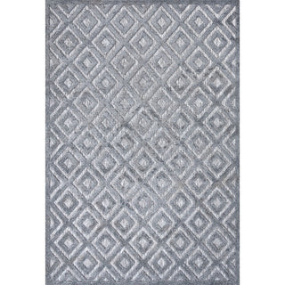 Zachariah neutral Diamond Trellis Indoor/outdoor Area Rug