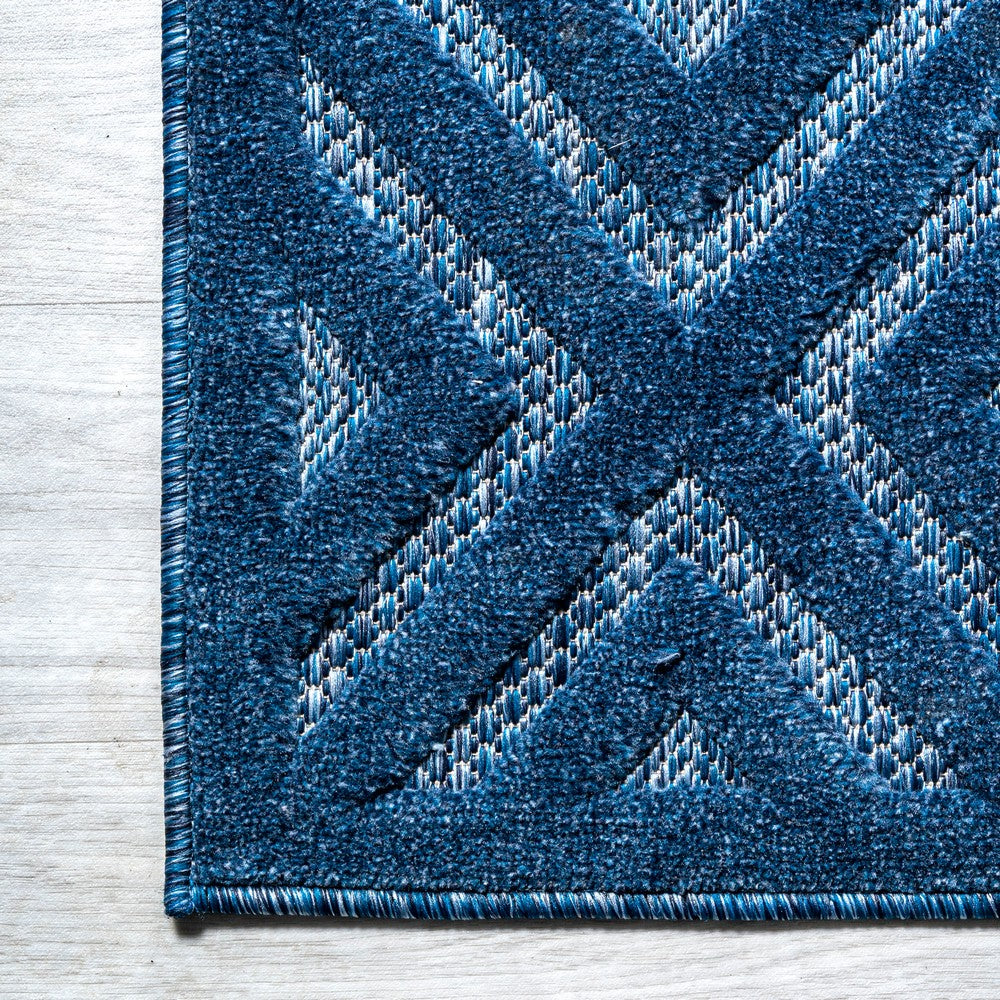 Zachariah neutral Diamond Trellis Indoor/outdoor Area Rug