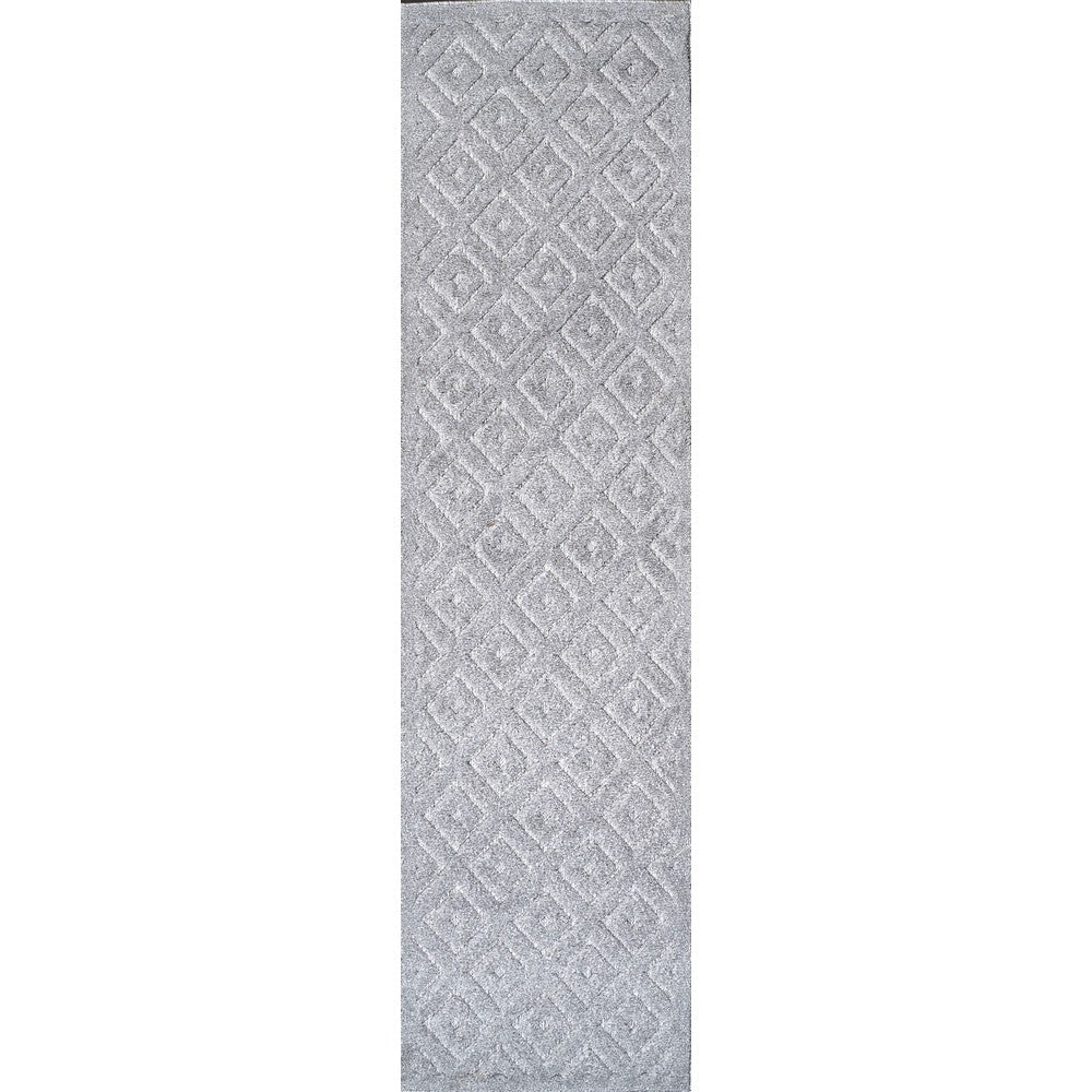 Zachariah neutral Diamond Trellis Indoor/outdoor Area Rug