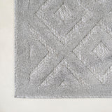 Zachariah neutral Diamond Trellis Indoor/outdoor Area Rug