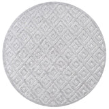 Zachariah neutral Diamond Trellis Indoor/outdoor Area Rug