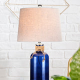 Skylar 23.5" Glass Bottle LED Table Lamp
