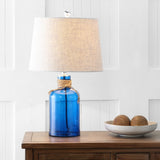 Skylar 23.5" Glass Bottle LED Table Lamp