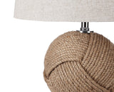 Julieta 24" Knotted Rope LED Table Lamp