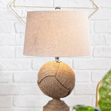 Julieta 24" Knotted Rope LED Table Lamp