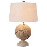 Julieta 24" Knotted Rope LED Table Lamp