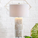 Kendrick 28.5" Seashell/Resin/Crystal LED Table Lamp