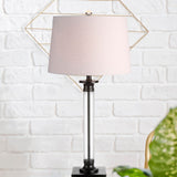 Jaxen 30" Glass and Metal LED Table Lamp, Set of 2