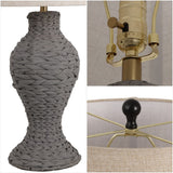 Kyla 31" Seagrass Weave LED Table Lamp