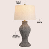 Kyla 31" Seagrass Weave LED Table Lamp