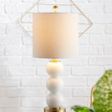 Bowery 21" Glass/Metal LED Table Lamp