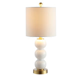 Bowery 21" Glass/Metal LED Table Lamp