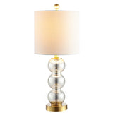 Bowery 21" Glass/Metal LED Table Lamp