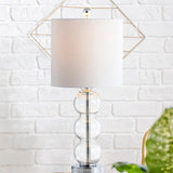 Bowery 21" Glass/Metal LED Table Lamp