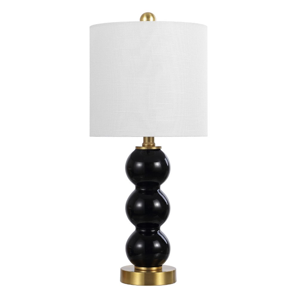 Bowery 21" Glass/Metal LED Table Lamp