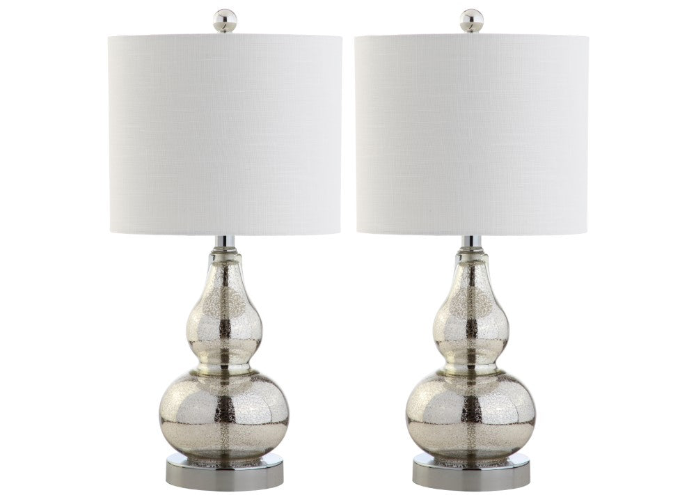 Aliza 20.5" Mini Glass LED Table Lamp