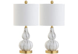 Aliza 20.5" Mini Glass LED Table Lamp