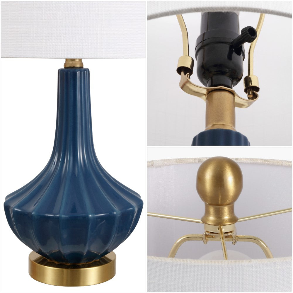 Omari 21.5" Ceramic Mini LED Table Lamp