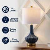 Omari 21.5" Ceramic Mini LED Table Lamp