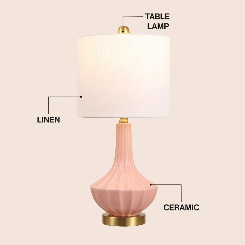 Omari 21.5" Ceramic Mini LED Table Lamp