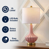 Omari 21.5" Ceramic Mini LED Table Lamp